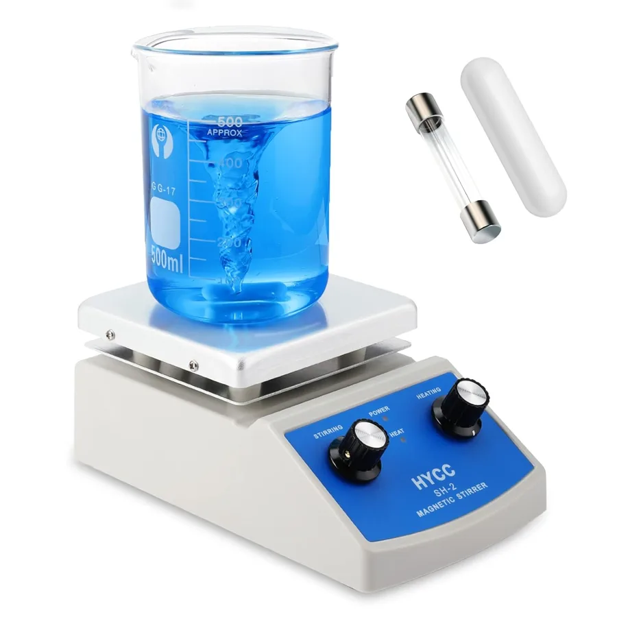 HYCC Magnetic Stirrer Hot Plate — high heat ceiling and large capacity