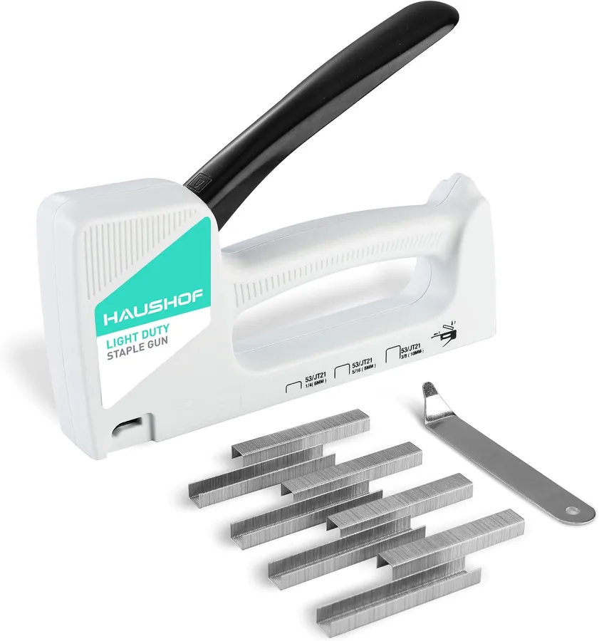 HAUSHOF Manual Staple Gun — light handling for craft projects