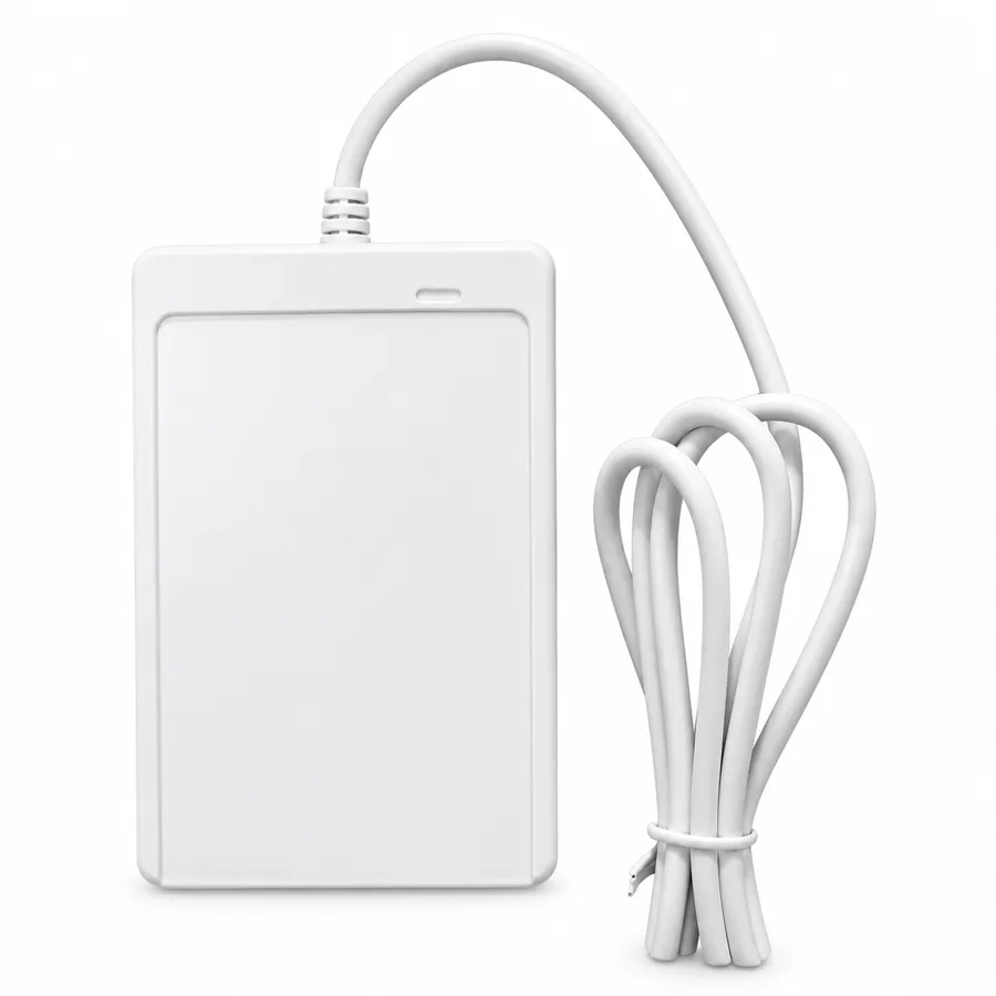 Cardlark — compact USB reader with one attached cable