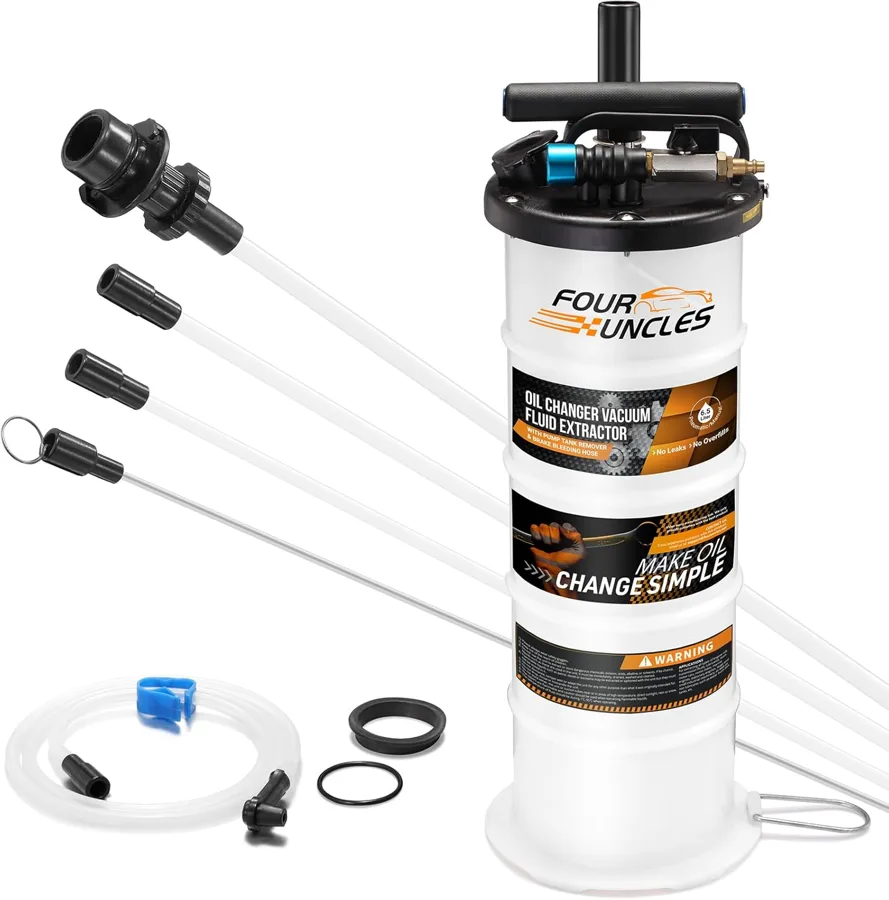 FOUR UNCLES — compressed-air speed with a manual backup