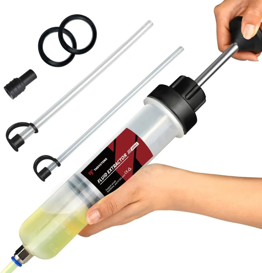 Thorstone Syringe — light and portable for small fluid jobs