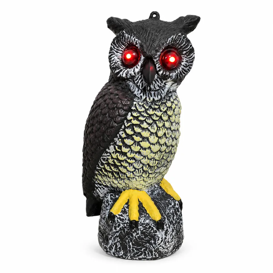 PerchPeace — lifelike owl you can move to a new perch in seconds