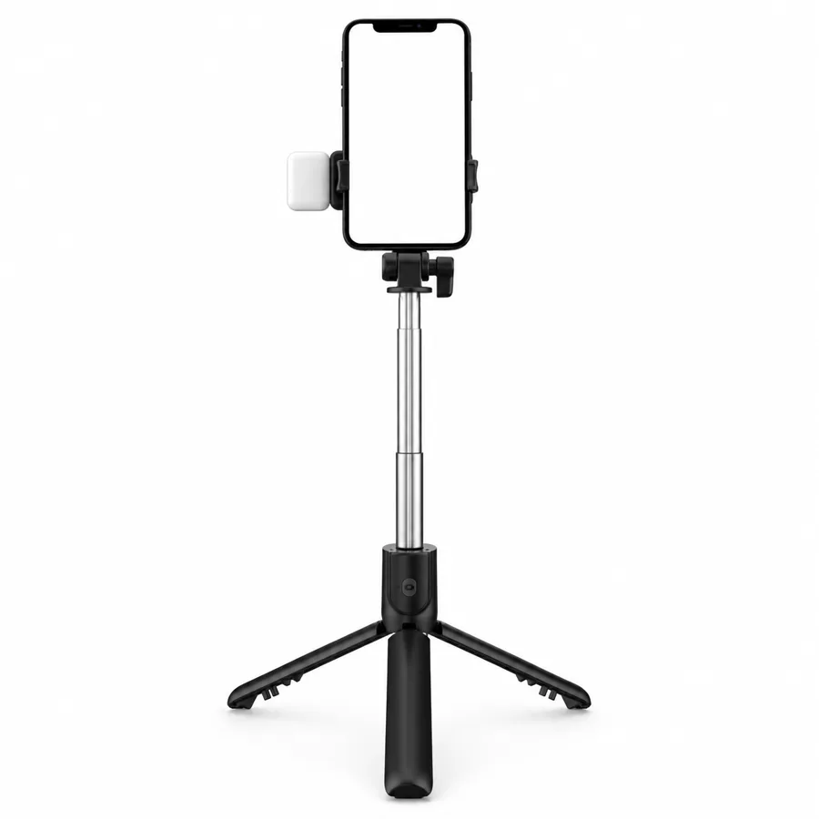 SteadyNest — film yourself hands free from a pole that doubles as a floor tripod