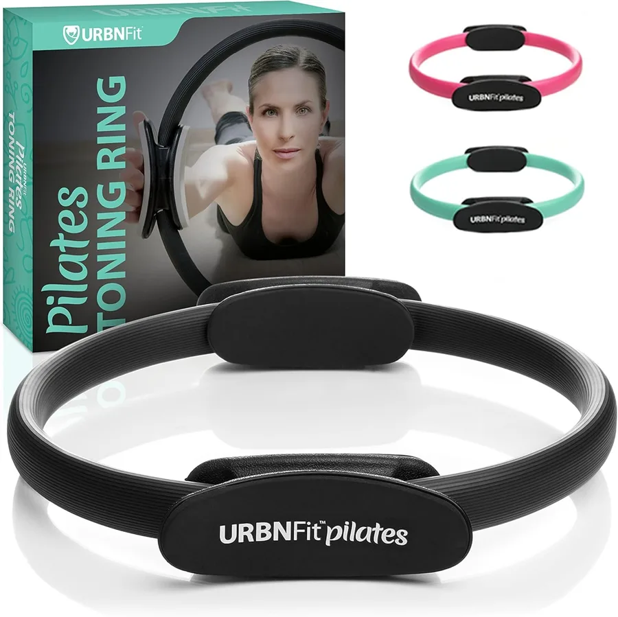URBNFit Pilates Circle — compact 12 in (30.5 cm) circle with foam pads