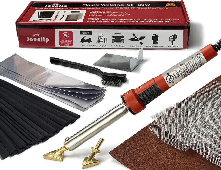 JOUNJIP Plastic Welding Kit — rod welding iron with a long cord