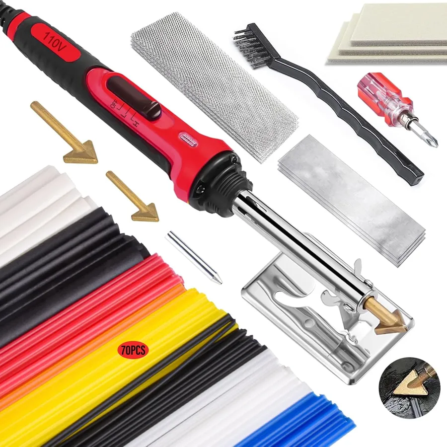 IN Plastic Welding Kit — low and high heat with many accessories