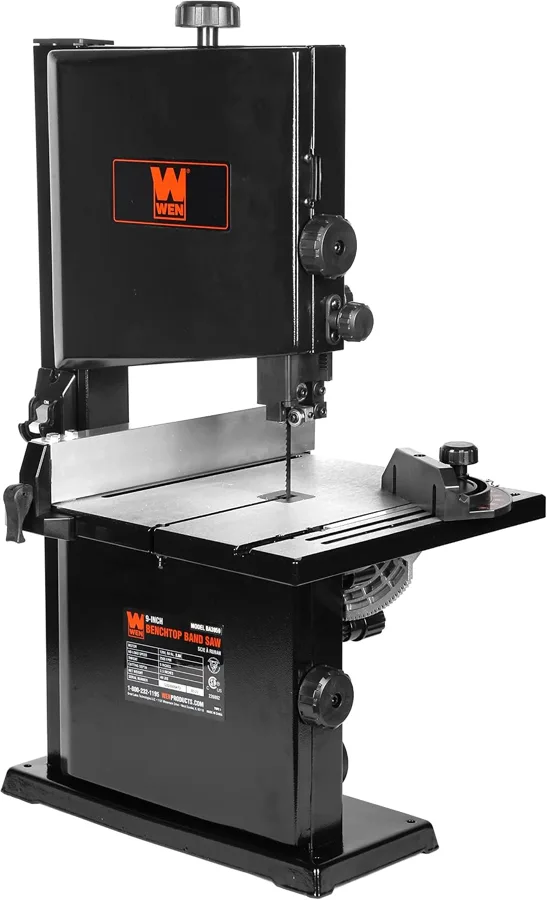 WEN 9-Inch Band Saw — steady benchtop cuts with a bevel table
