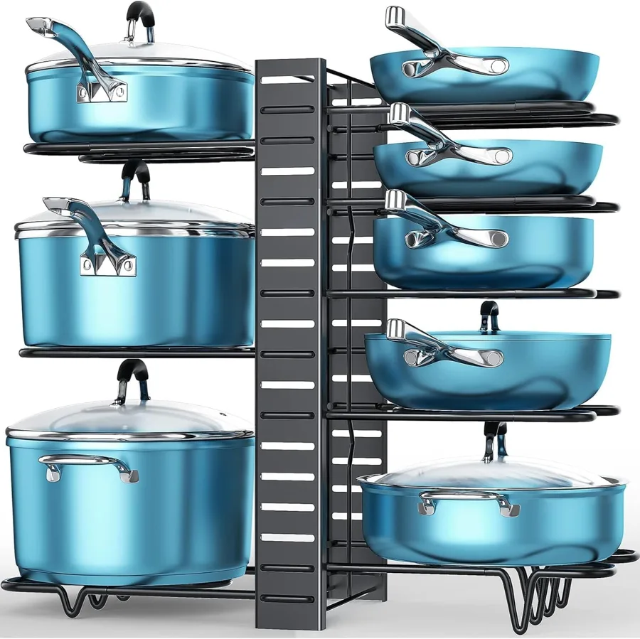 ORDORA — rubber-covered dividers that cushion lightweight pans