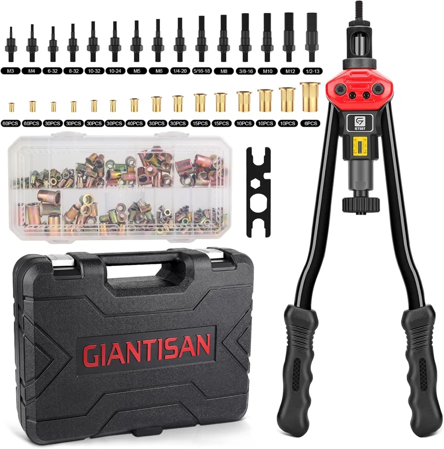 GIANTISAN — long-arm leverage with 15 mandrel sizes