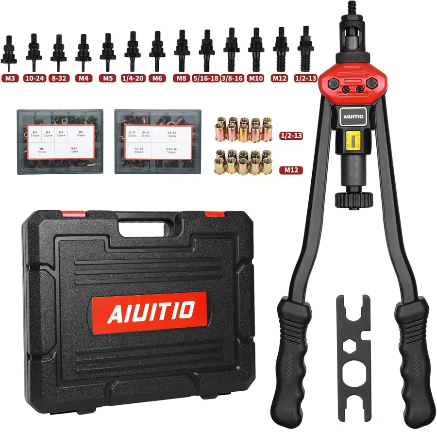 AIUITIO — 13 mandrels with a quick-change head