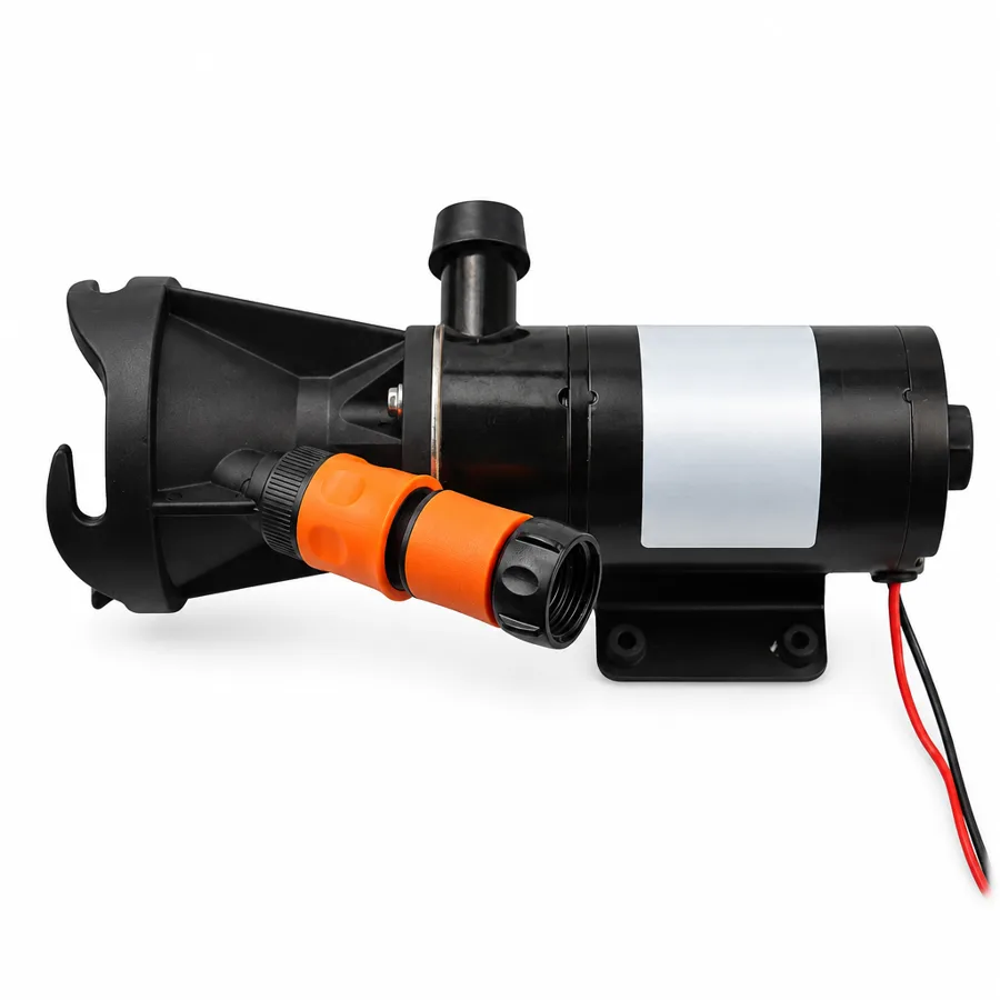 Dumpglide — dump your tanks through a slim hose, no stinky slinky