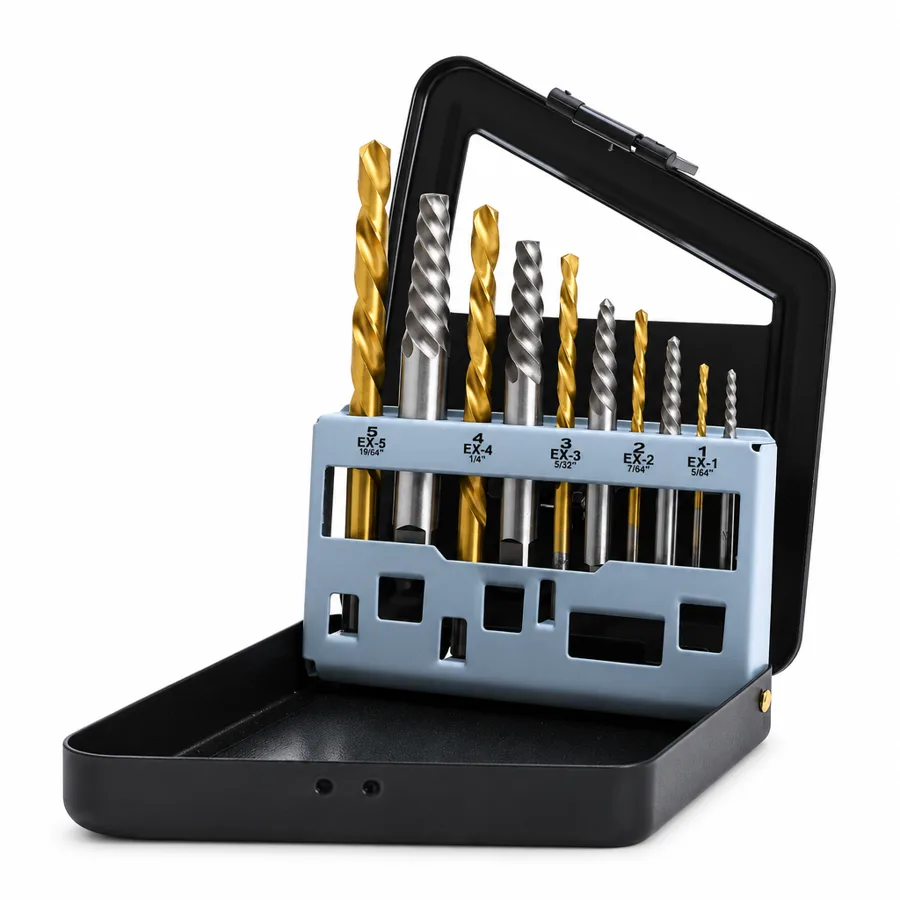 GripRescue — pulls stripped and broken screws out from the inside