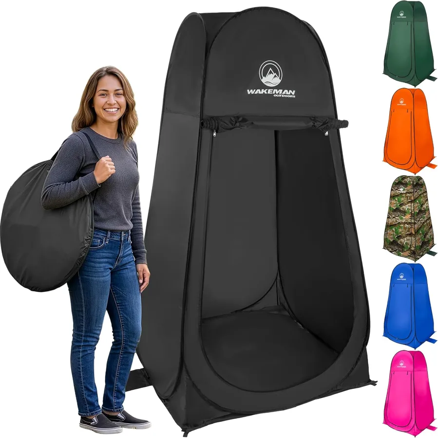 Pop Up Pod — removable bottom and a door that ties back