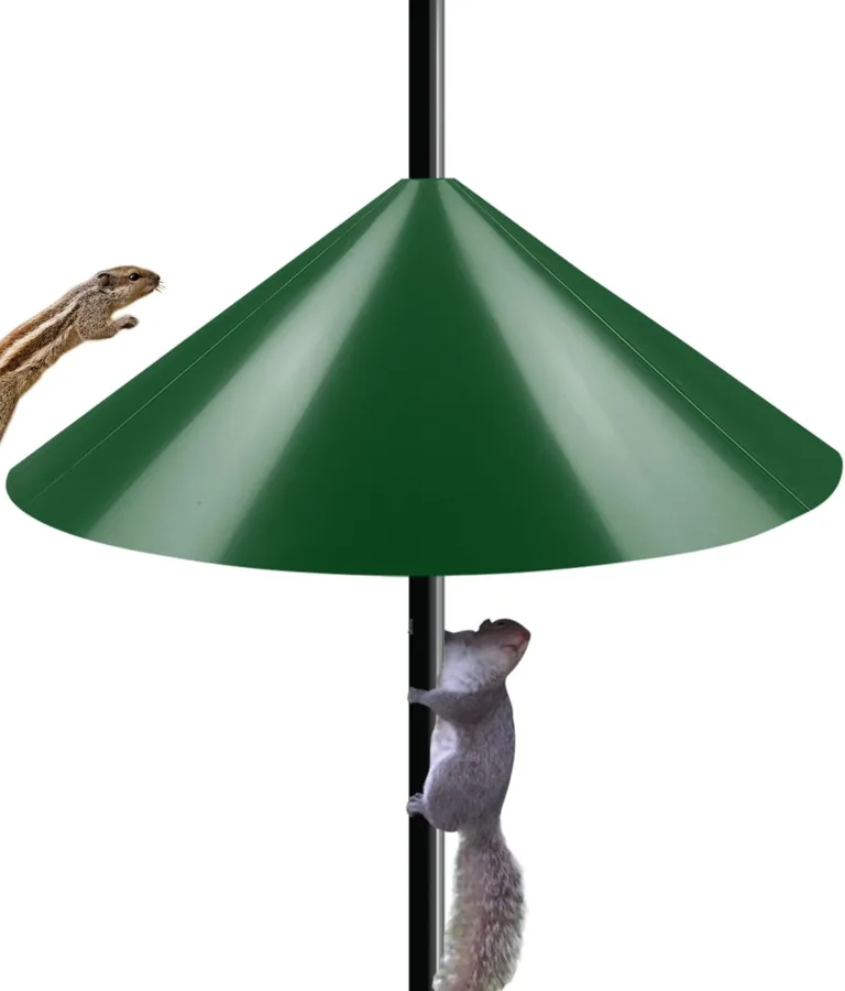 Ansionsol — wide green 48.3 cm (19 in) dome with a rust free plastic body
