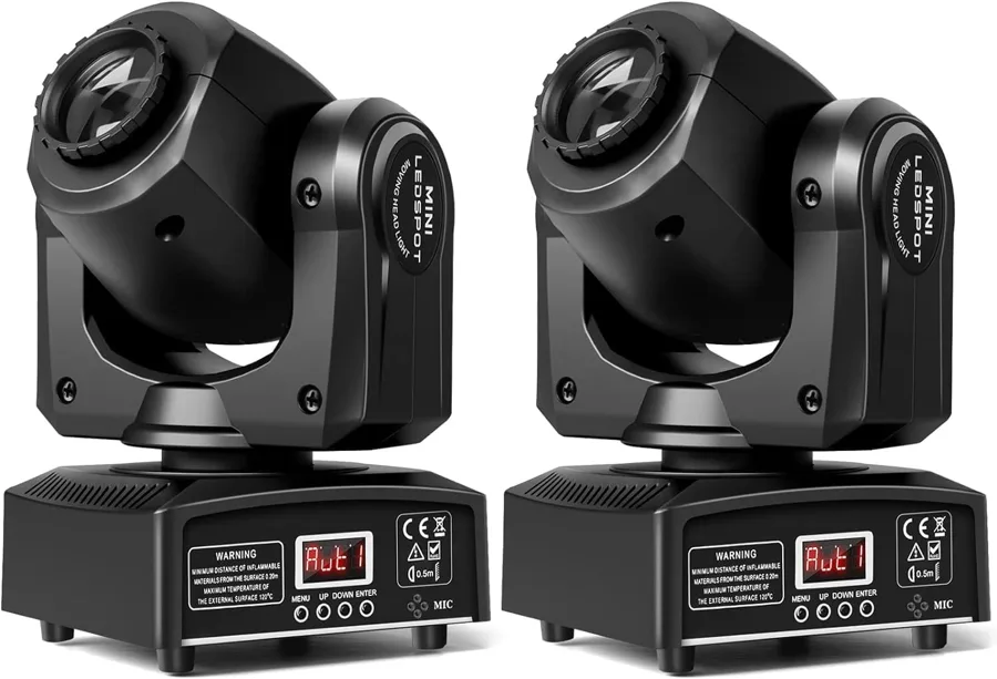 U`King — Gobo moving heads for DMX equipped DJ rigs