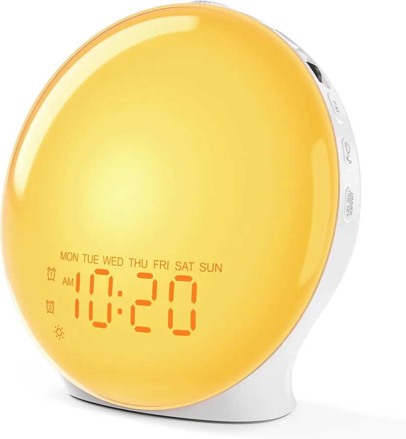 JALL Full — wide full-screen glow wake-up light