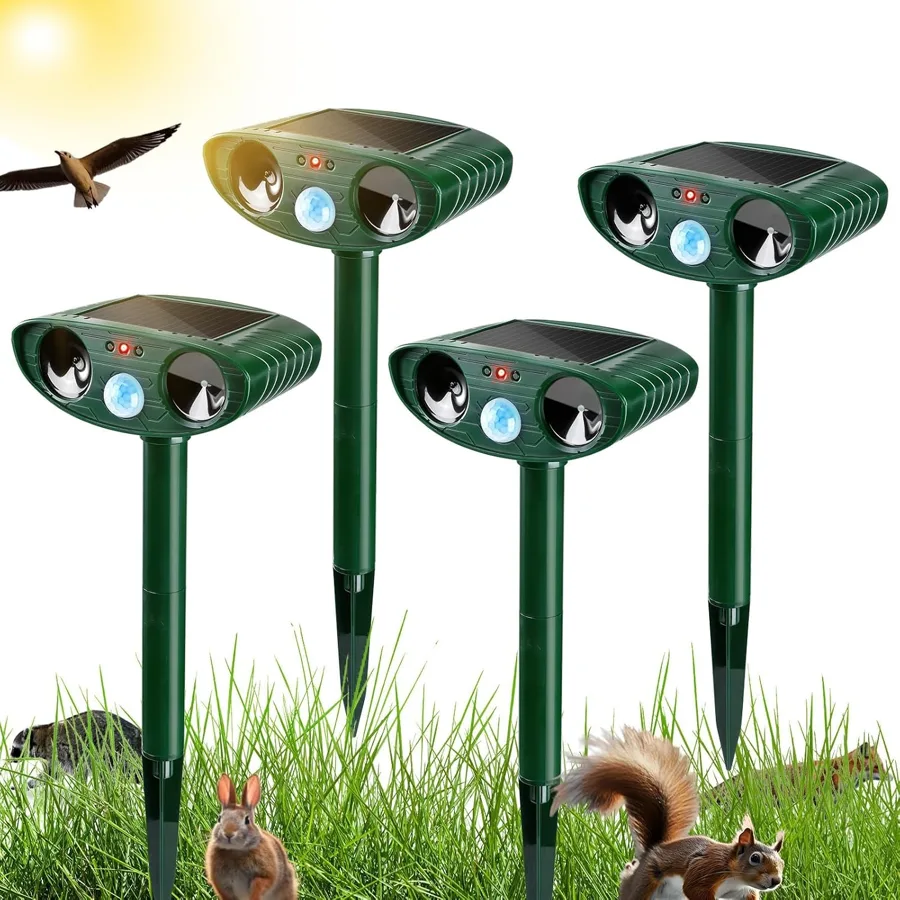 Gebatule — four pack of solar ultrasonic units