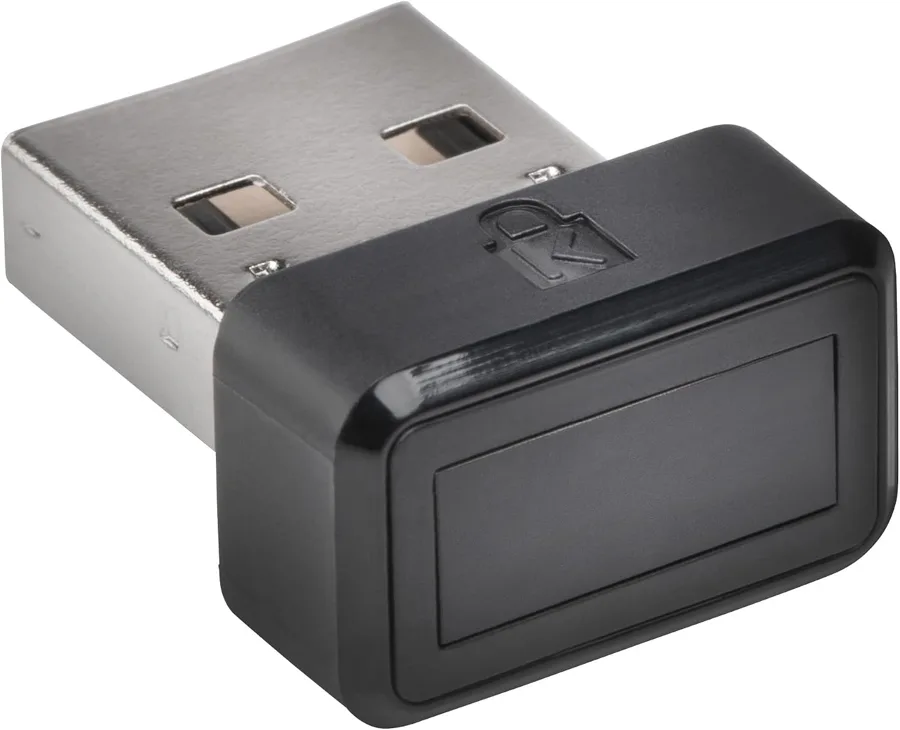 Kensington VeriMark Gen1 — key ring reader with anti-spoofing