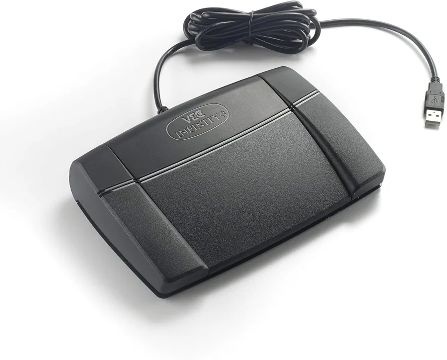 Infinity IN-USB3 — low profile three button foot control