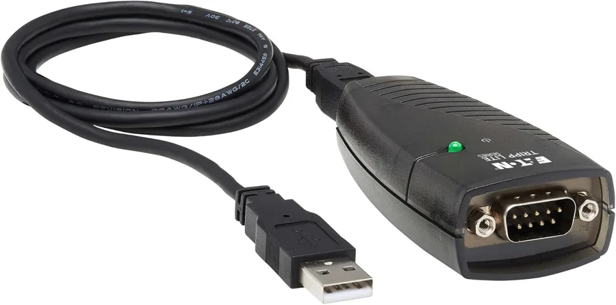 TRIPP LITE Keyspan USB to Serial — status LED and two-piece design