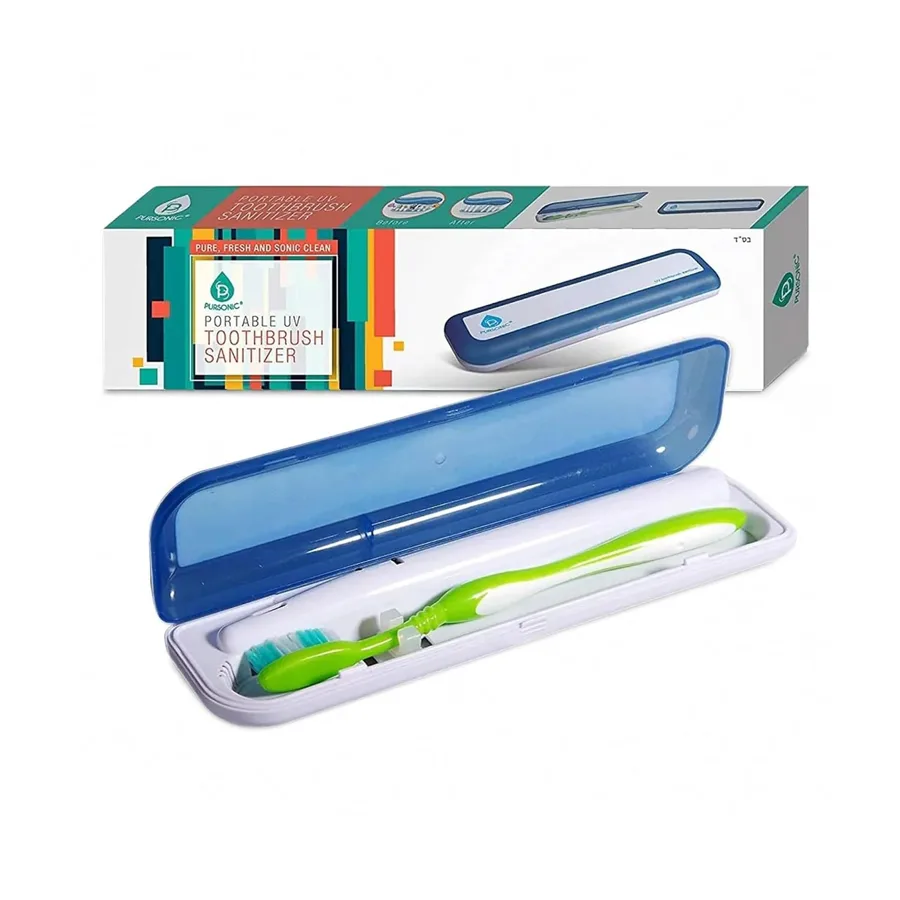 Pursonic Portable UV Toothbrush Sanitizer Case — AA powered travel case