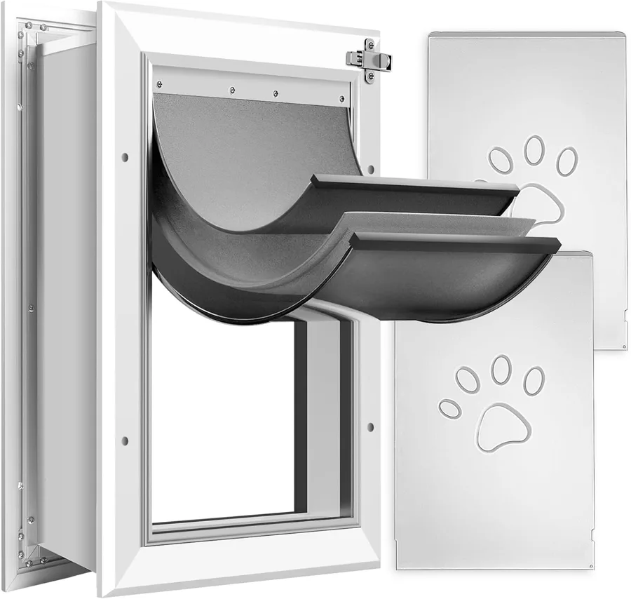 Petoasis 3 Flap Dog Door — three flaps for harsh weather
