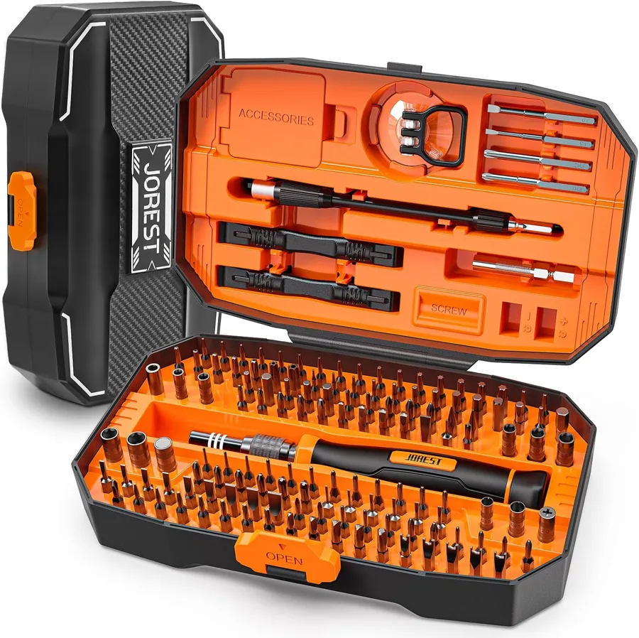 Jorest 152-piece set — a huge bit range for electronics repair