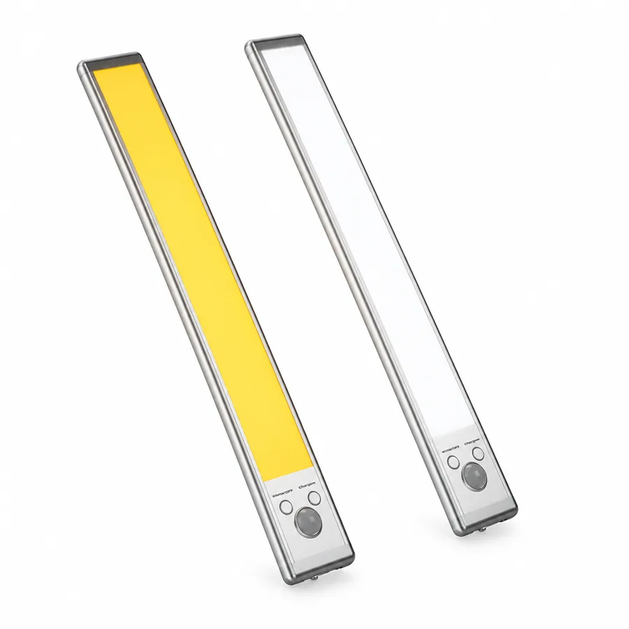 Nookwake — lights up dark cabinets as you reach in, no wiring