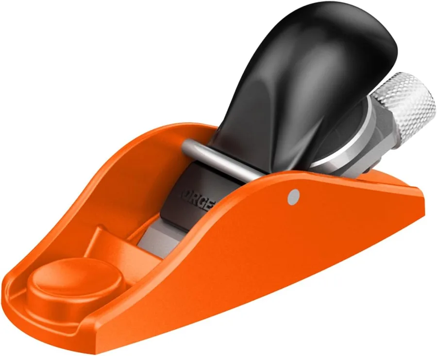 JORGENSEN No.101 — Palm-sized iron plane with a depth knob